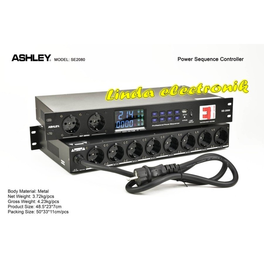 power ashley sequencer se2080 ORYGINAL ashley sequencer se 2080