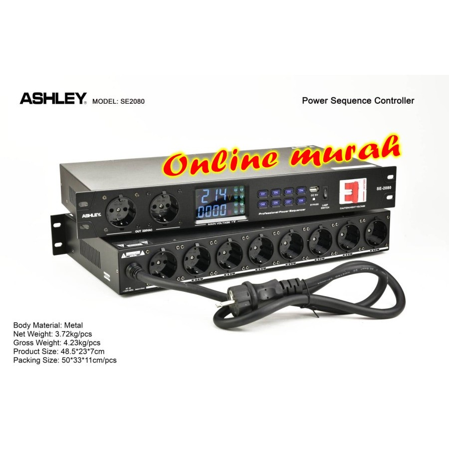 power ashley sequencer se2080 ORYGINAL ashley sequencer se 2080