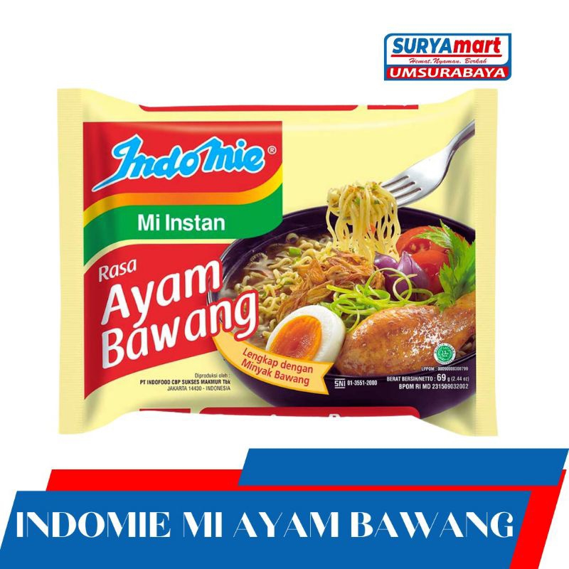 

INDOMIE AYAM BAWANG 84 GRAM