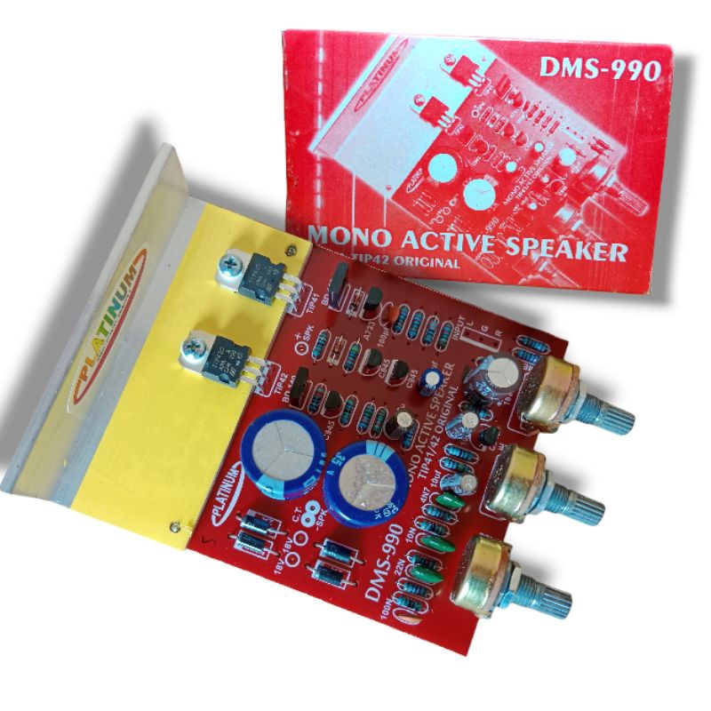 KIT POWER MONO AKTIF SPEAKER TIP 41 TIP 42 DMS 990 KIT POWER ACTIVE SUBWOOFER DMS990 SUB LOW BASS