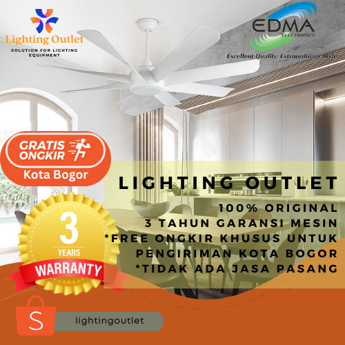 Kipas Angin Gantung Plafon MT Edma 60" Olympia Remote Control