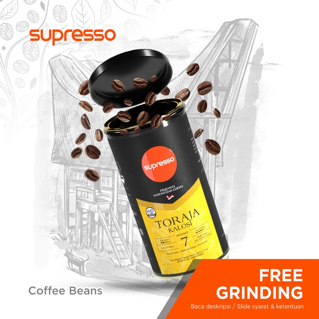 

Supresso Toraja Kalosi Coffee Beans