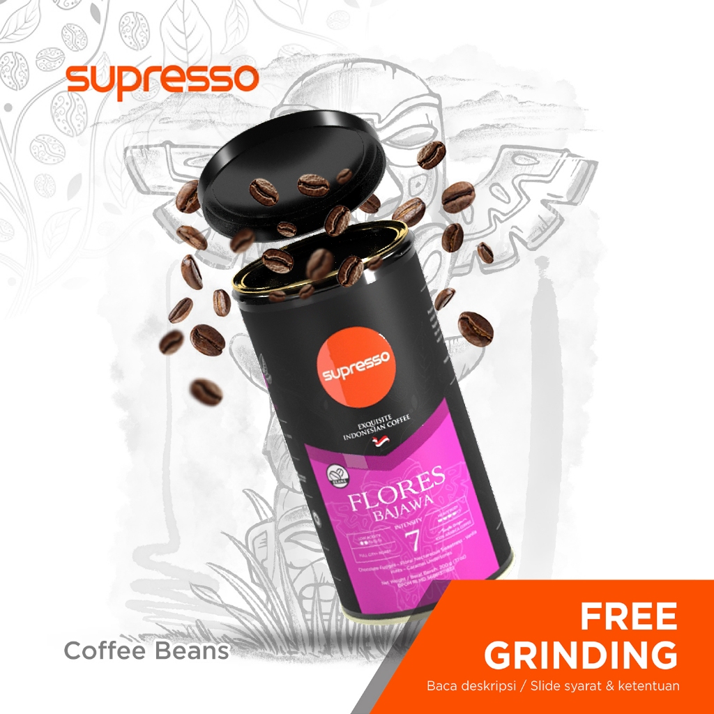 

Supresso Flores Bajawa Coffee Beans