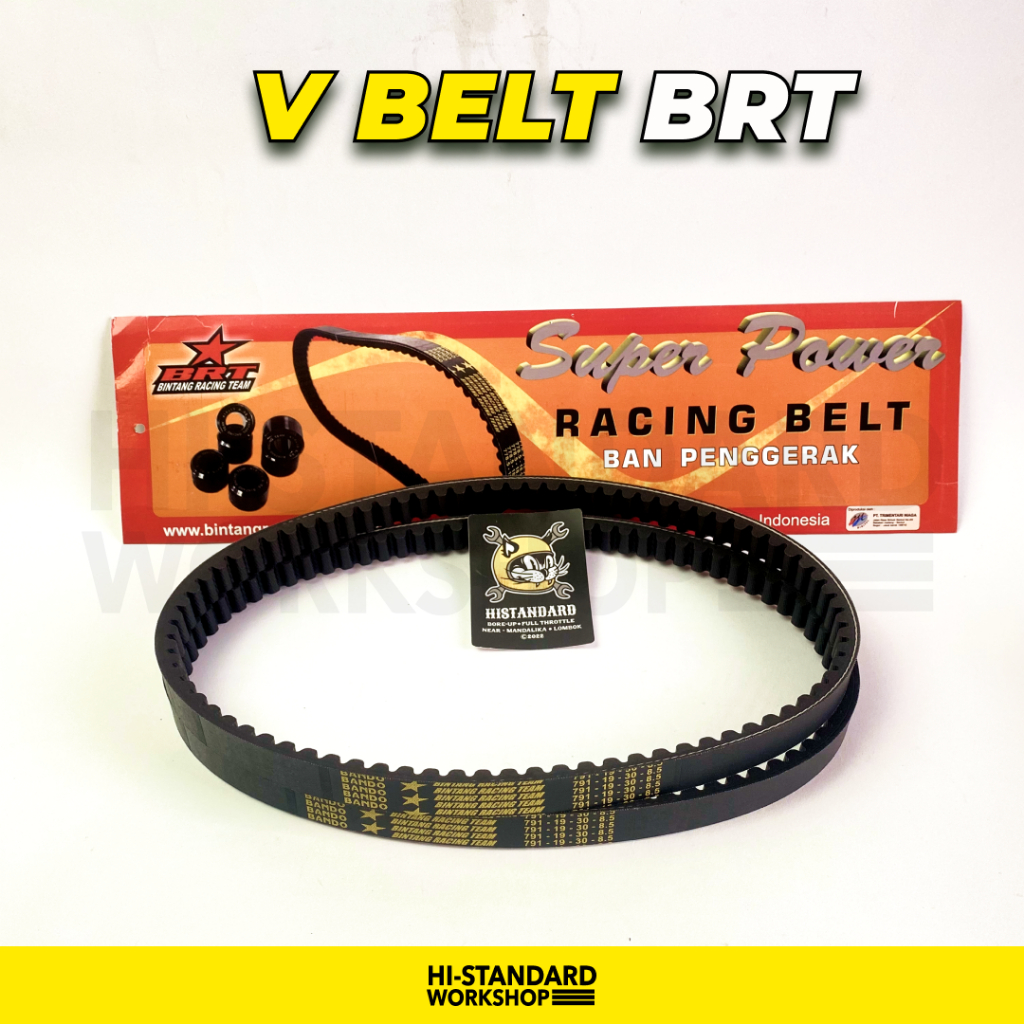 V BELT + ROLLER BRT VARIO 110 KARBU