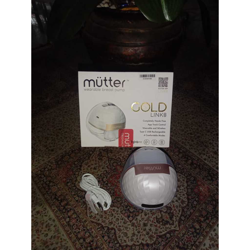 Sewa Pompa Asi Handsfree Mutter Gold Links