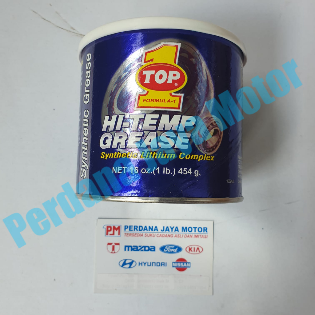 Grease Gemuk Pelumas Stempet TOP 1 High Temp Biru