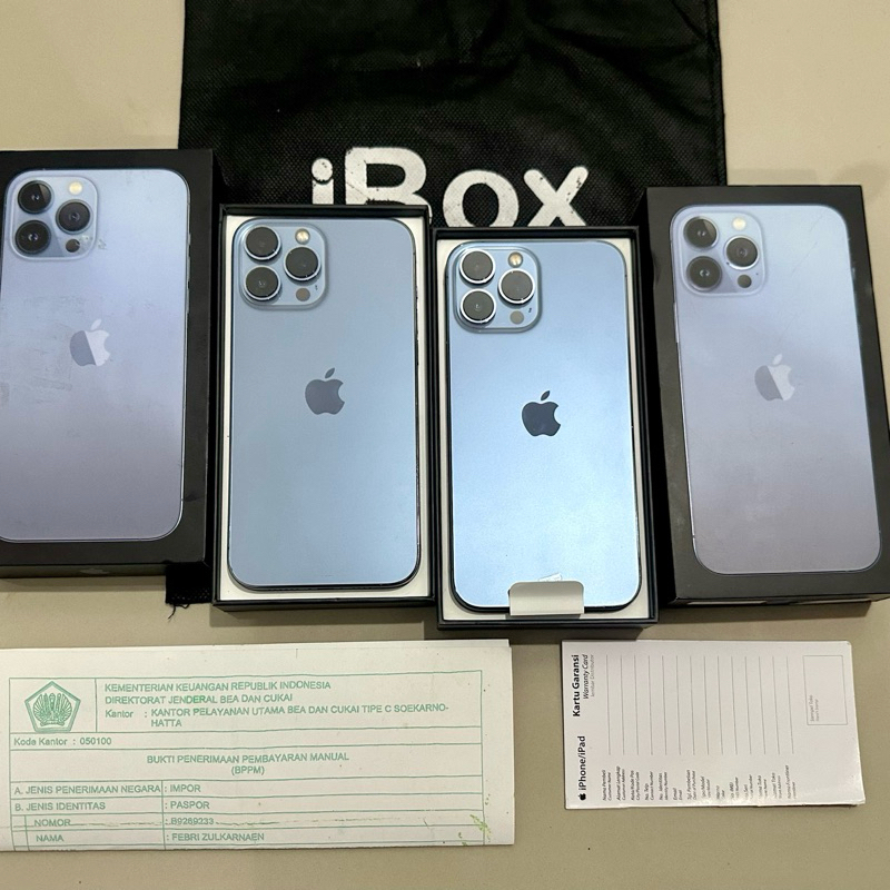 iPhone 13 ProMax 256gb 128Gb iBox Digimap Resmi Original