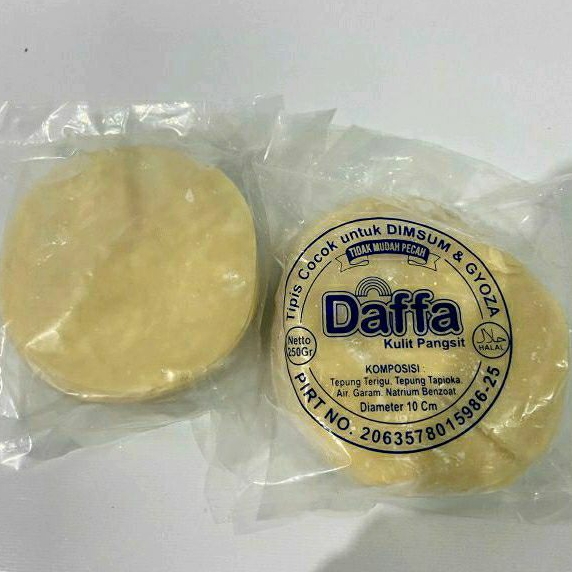 

Daffa Kulit Dimsum & Gyoza 10cm, warna putih
