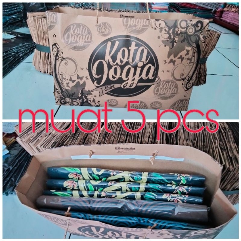 

PAPER BAG KHAS JOGJA | TAS UNTUK OLEH - OLEH JOGJA | TAS JOGJA | KAOS JOGJA