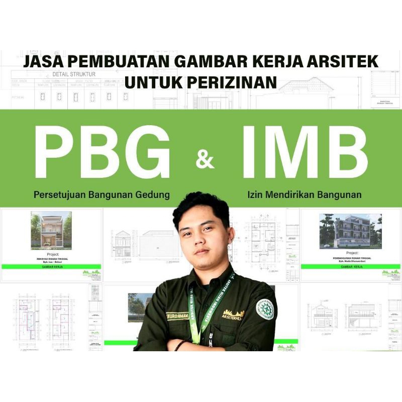 IMB PBG SIMBG Gambar Rencana Gedung & Sertifikat Tenaga Ahli