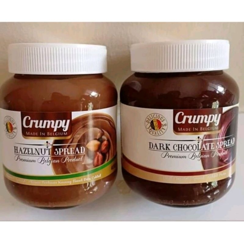 

Crumpy Dark Chocolate Spread / Hazelnut Spread