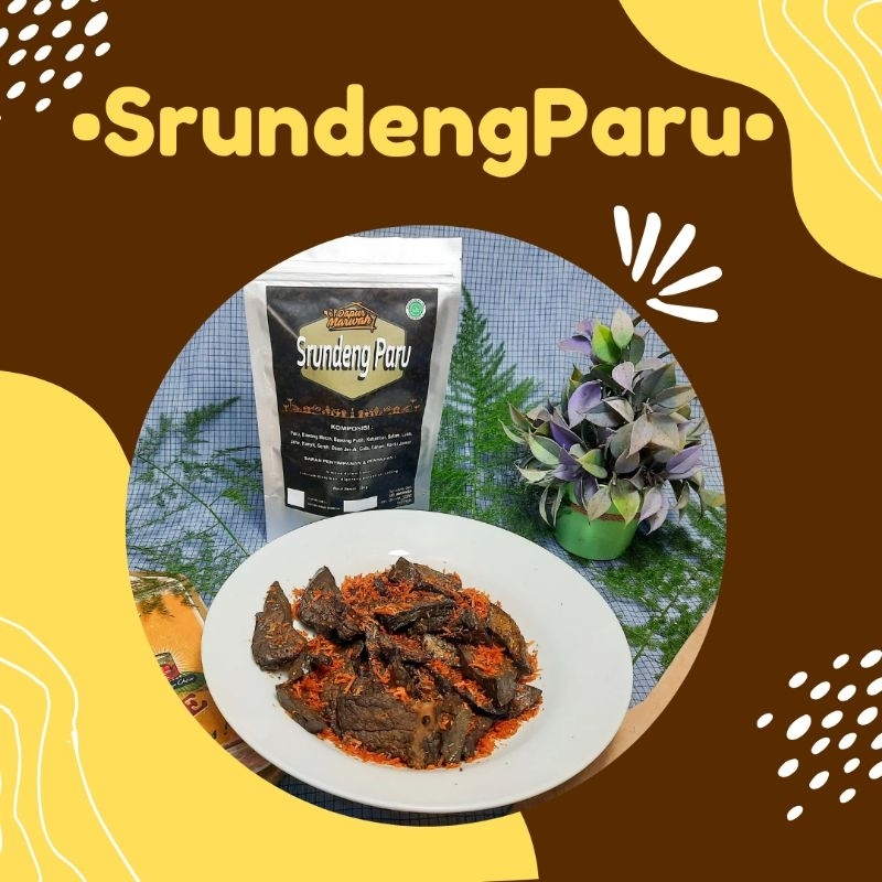 

[KEMASAN POUCH] DAPUR MARWAH SRUNDENG PARU