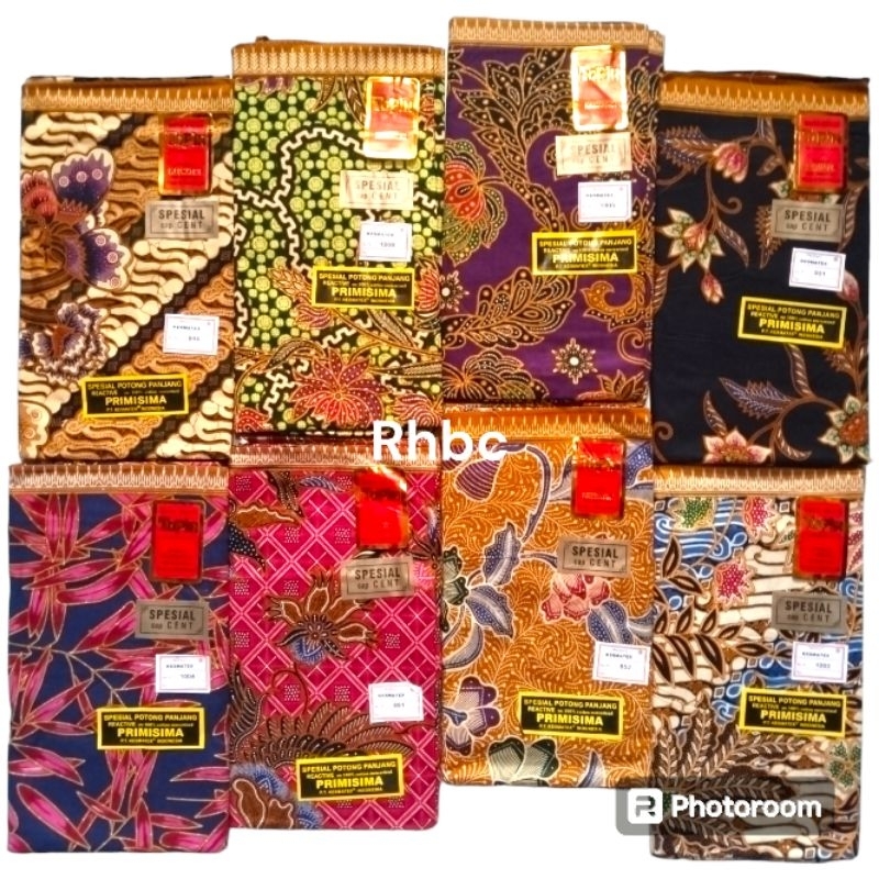 Samping Batik TOPIN CAP CENT / Samping Ibu Melahirkan / Kain Samping Panjang / Jarik Katun Primisima