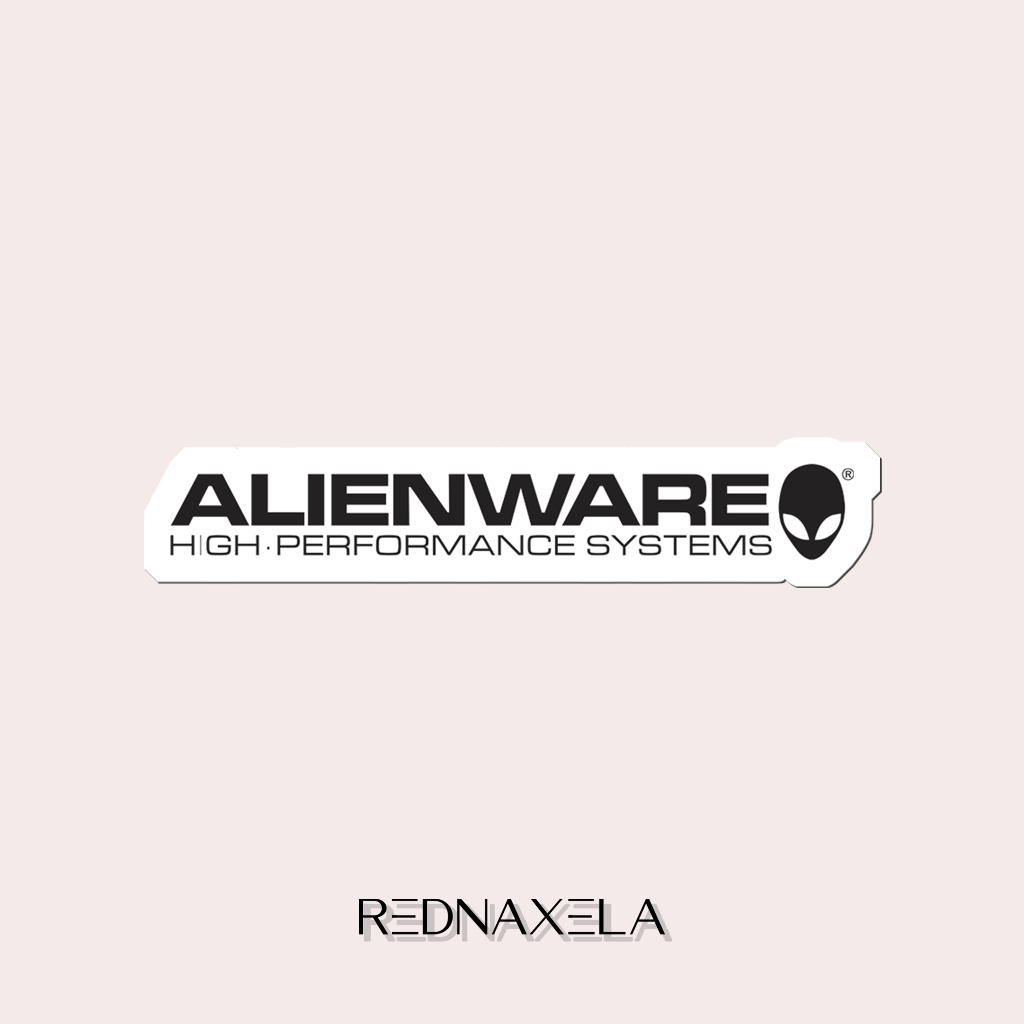 

Stiker Vinyl Alienware Stiker Koper Outdoor Waterproof Sticker