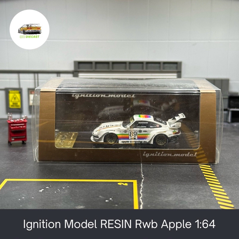 Ignition Model RWB Apple - Ignition Model Resin Porsche 993 RWB Apple