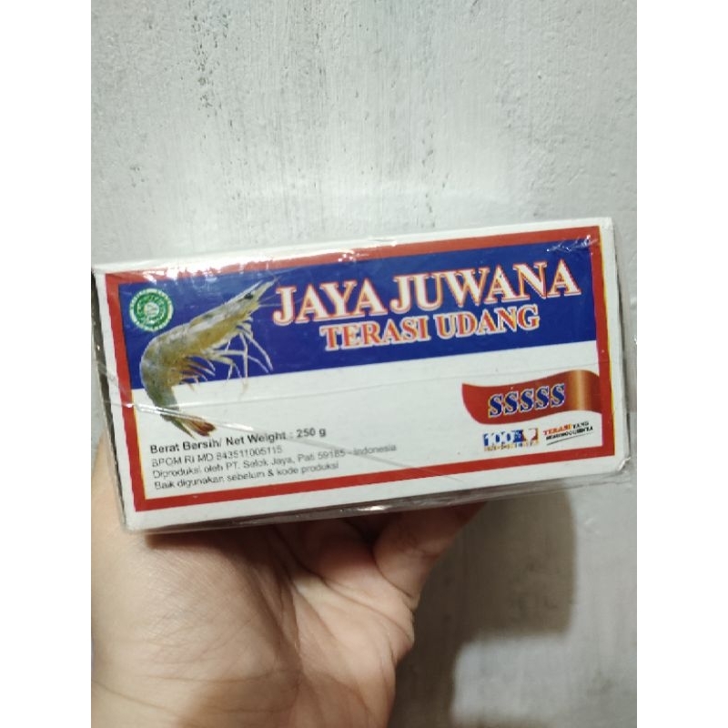 

TERASI SSSSS JAYA JUWANA KHAS PATI 250 gr