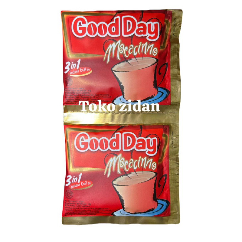 

Kopi Good day Mocacino 3 in 1 Kopi Instant