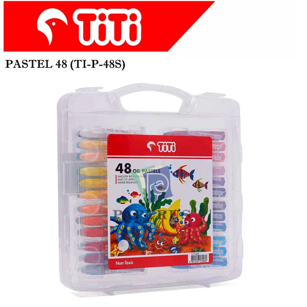 

CRAYON / OIL PASTEL / PASTEL TITI 48 WARNA TI-P48S