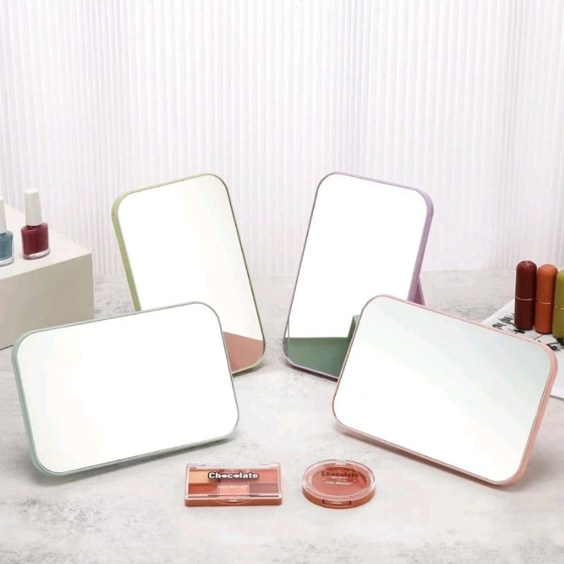 CERMIN MIRROR KACA MEJA KACA LIPAT  MAKEUP MIRROR