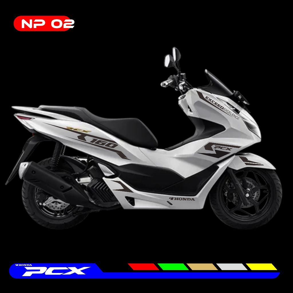 sticker motor-sticker pcx-cutting sticker pcx 160