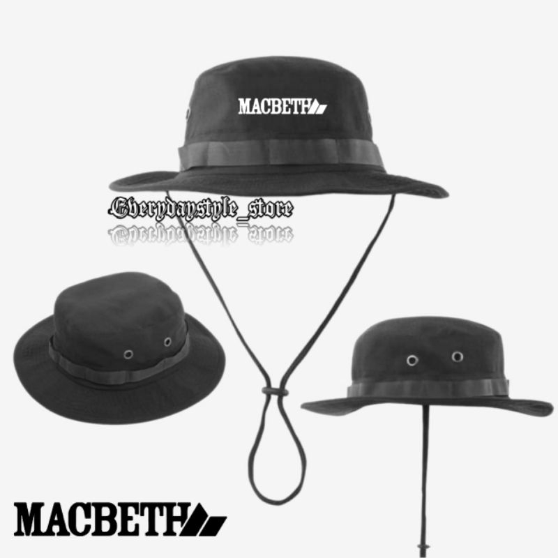 Topi Rimba Outdoor - Topi Gunung Adventure Camping Hutan Casual - Macbeth