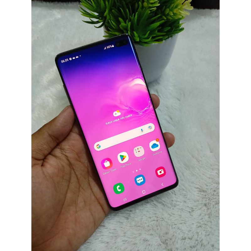Samsung S10 Plus Ex Inter Dual SIM Sinyal Aman