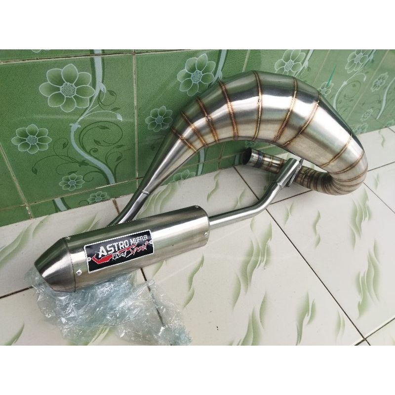 knalpot RX King Udang Trail model Yz PNP Rangka KLX KTM kx85 | knalpot king trail | knalpot suara ga
