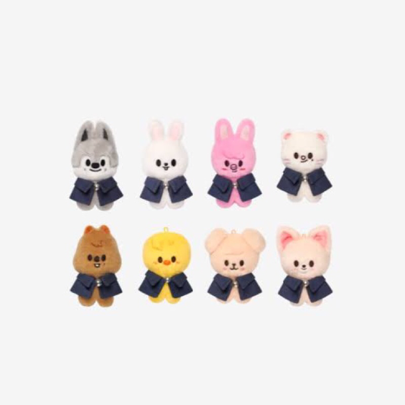 READY STOCK OFFICIAL STRAY KIDS X SKZOO 4TH FANMEETING SKZ’S MAGIC SCHOOL PLUSH 10CM