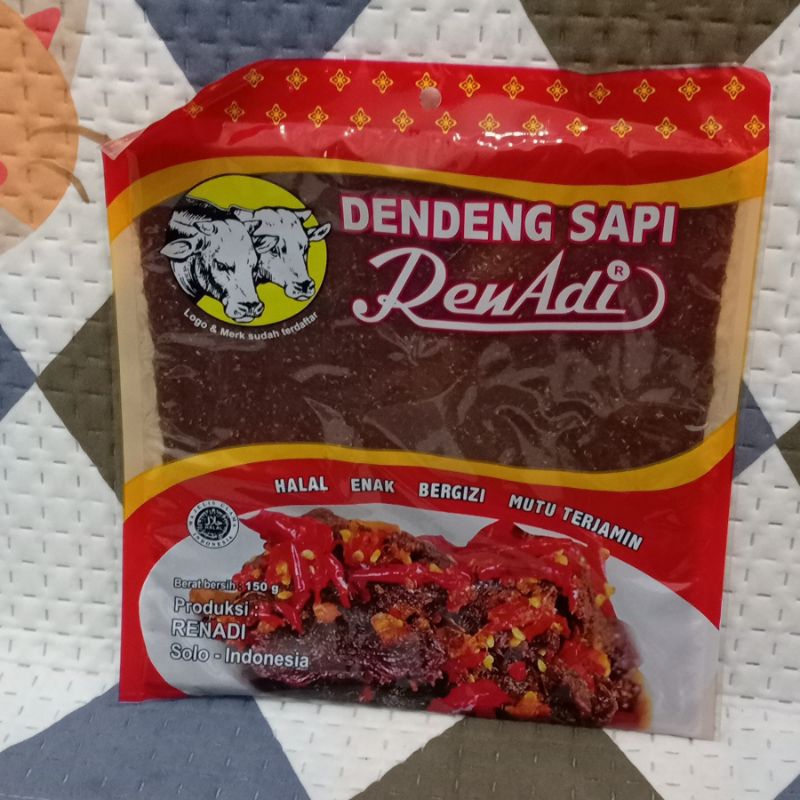 

dendeng sapi renadi 150 gram oleh-oleh khas solo