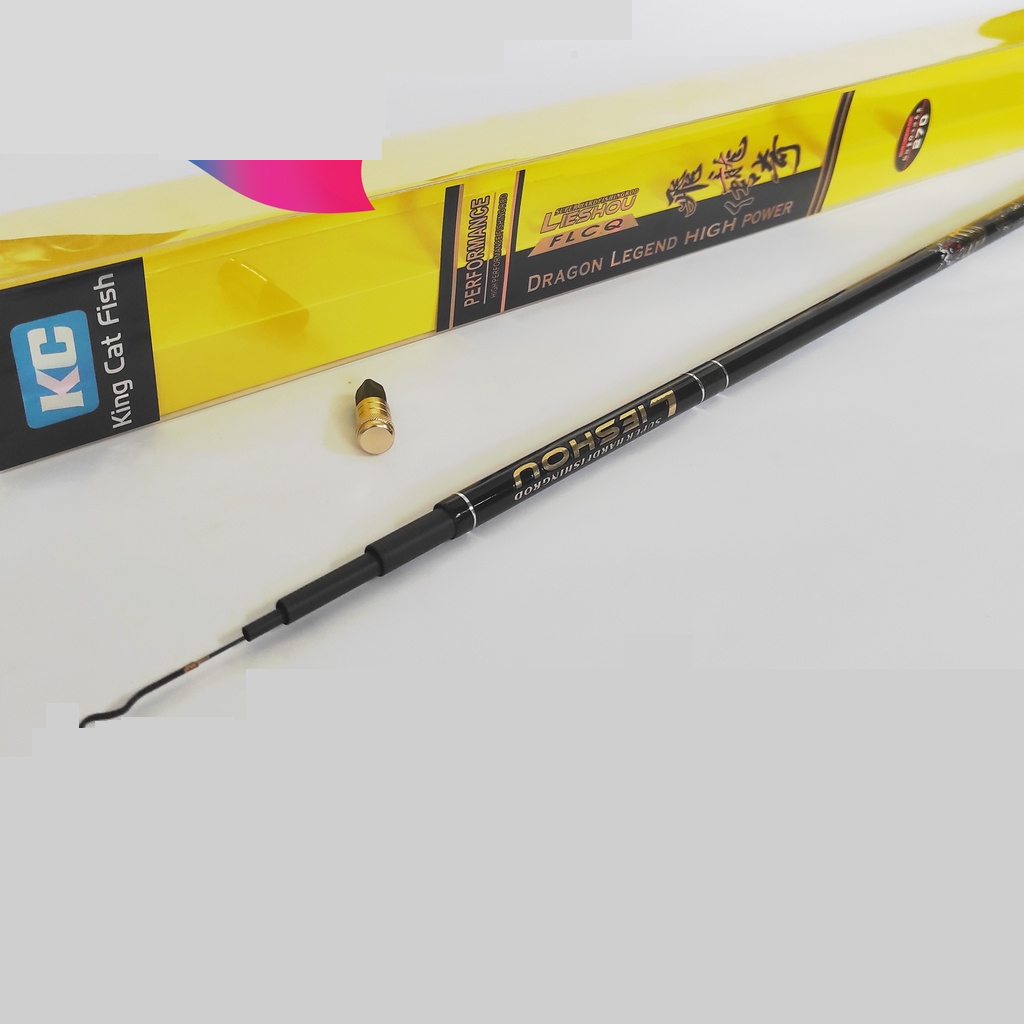 Joran Tegek King Catfish Dragon Legend Lieshou 270 Cm Ruas Panjang