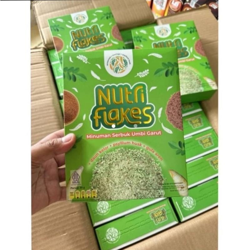 Nutriflakes Asli Original 100% Obat Herbal Maag Asam Lambung