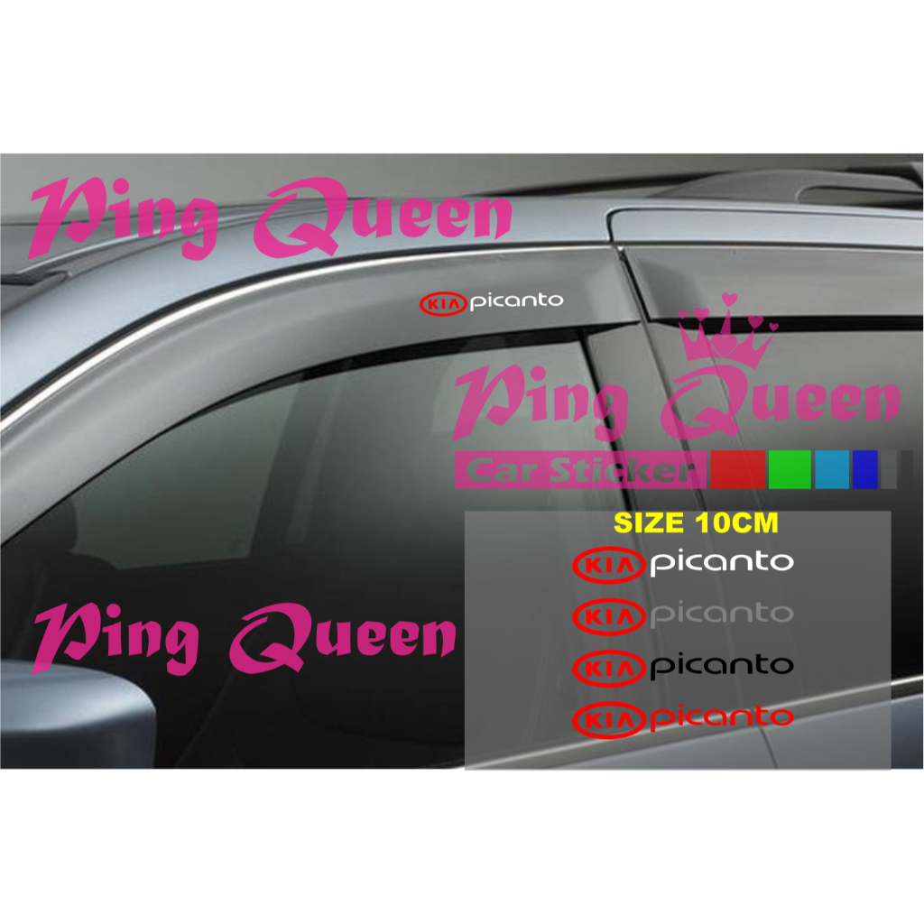 STICKER WIPER TALANG AIR MOBIL PICANTO STICKER WIPER TALANG AIR MOBIL KIA PICANTO