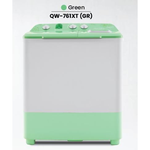 AQUA QW-761XT Mesin Cuci 2 Tabung 7 Kg | QW761XT