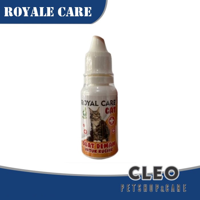 Obat Demam Kucing Royal Care Cat Penurun Suhu Sakit Panas Radang Nyeri