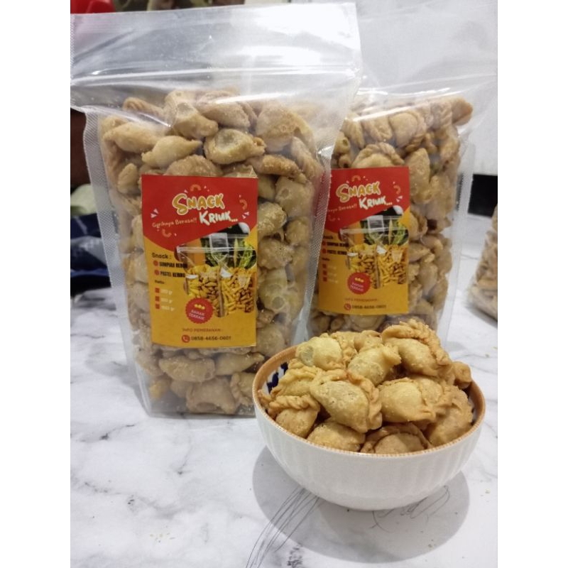 

pastel mini isi udang enak gurih kriuk berat 250 gram