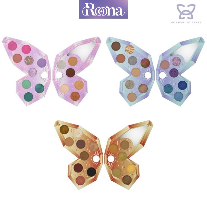 MOP Mother Of Pearl Mop Beauty Haute Holochrome Eyeshadow Palette | Popping, Blazing, Vibing