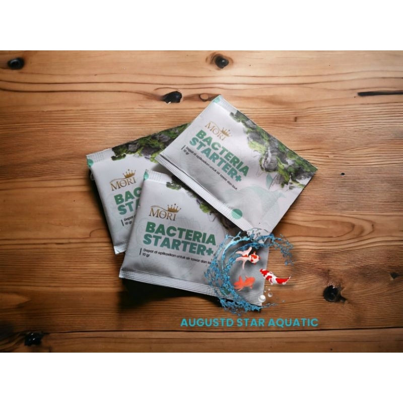 Mori Bakteri Starter 10 gram Air Tawar, Air Laut
