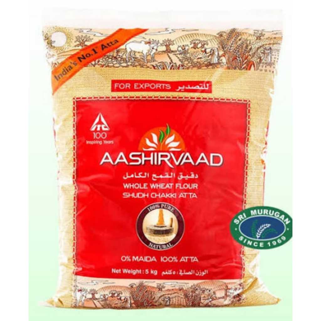 

Aashirvaad Whole Wheat Flour 5 Kg