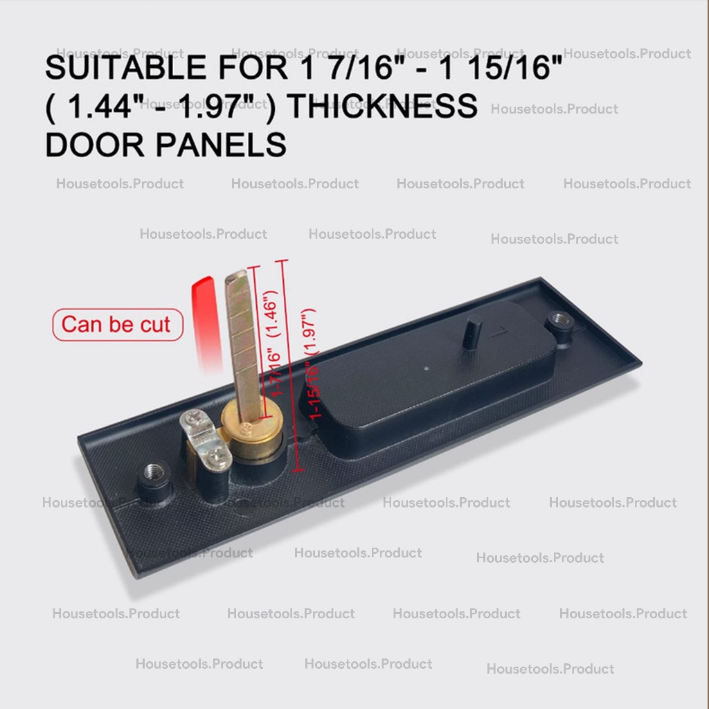 Handle Pintu Sliding Kunci Pintu Sliding Geser Set Invisible Sliding Door Lock Latch Handle Set