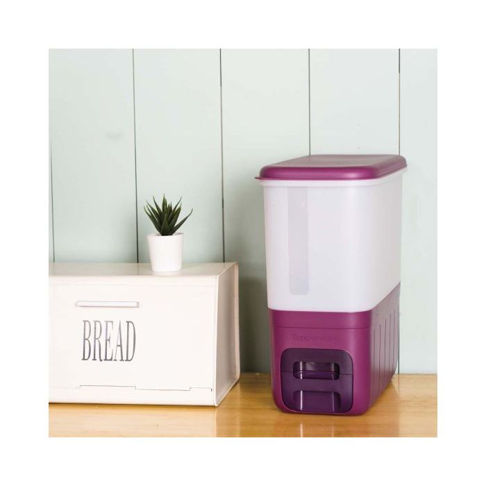 wadah beras rice smart tupperware