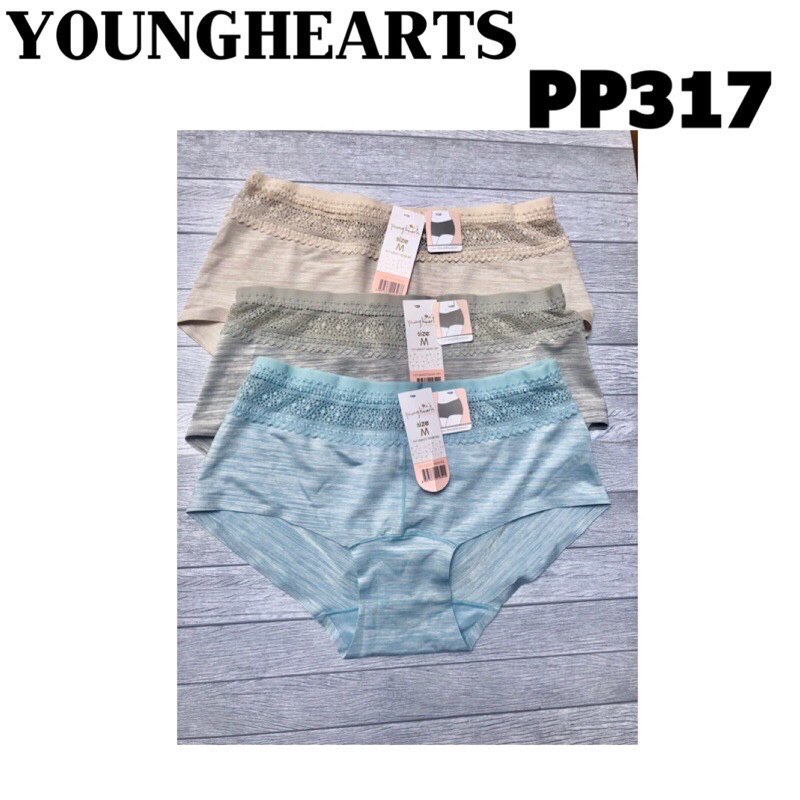 PP317 Panty Pack laminated Celana dalam younghearts M