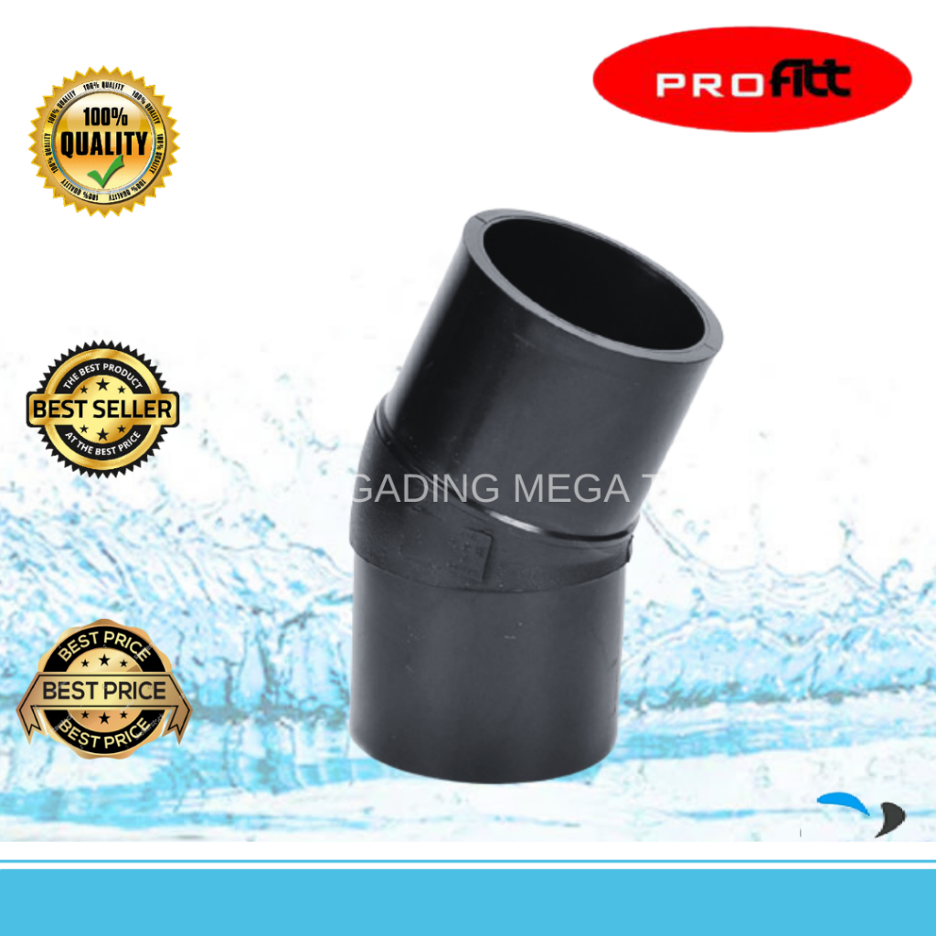 Butt Fusion Elbow 22.5 Fitting HDPE 200mm