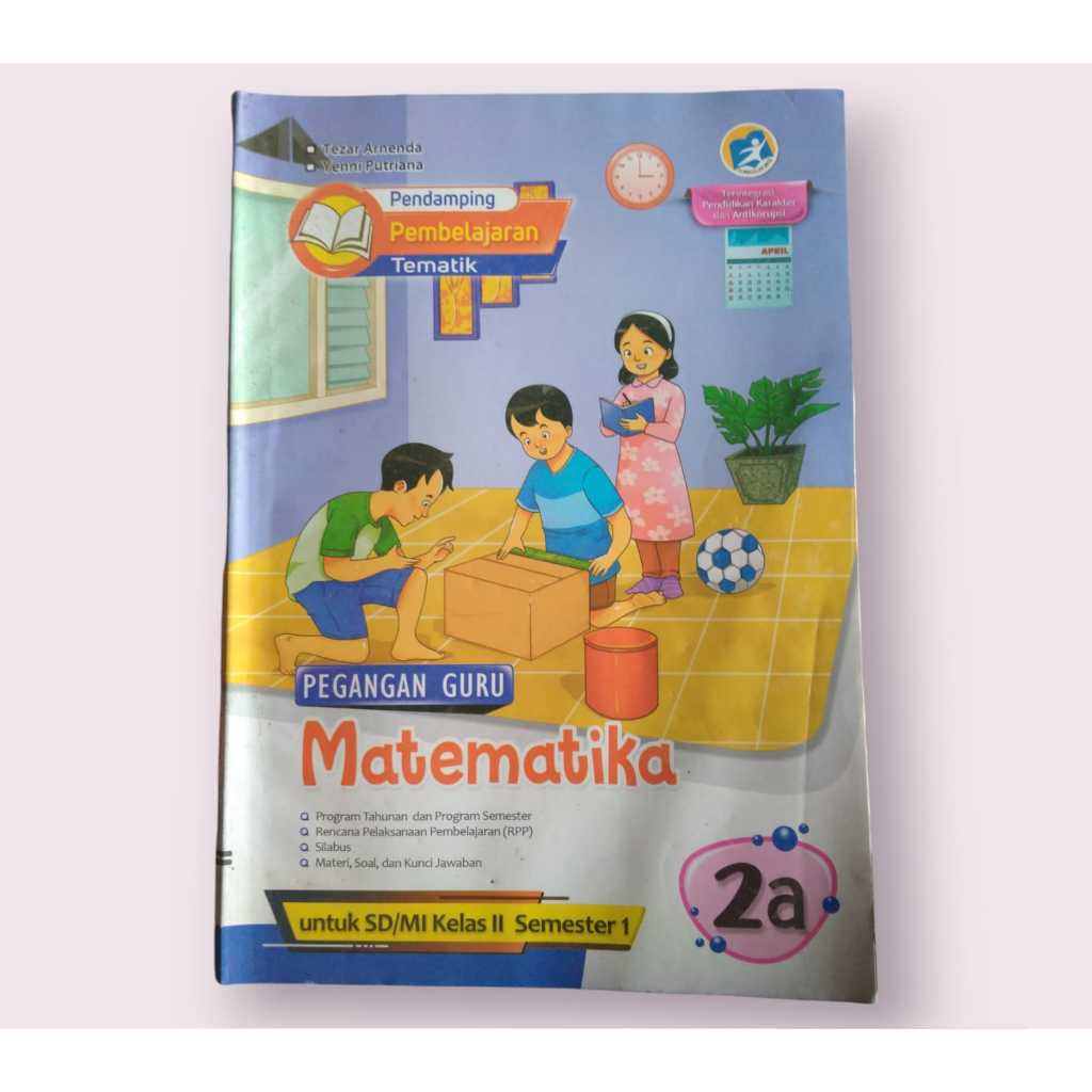 LKS PUTRA NUGRAHA PEGANGAN GURU KELAS 2 DAN KELAS 3 MATEMATIKA SEMESTER 1 SD/MI KURIKULUM 2013