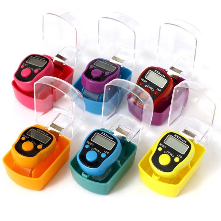 TASBIH LED DIGITAL LAMPU LED DZIKIR DIGITAL COUNTER MODEL CINCIN BOX MIKA MINIATUR ARAB SHOLAT WIRID