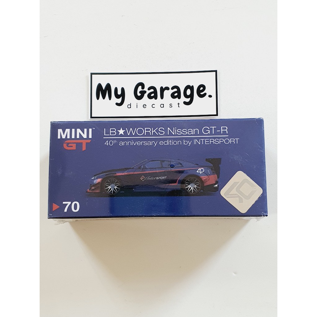 Mini GT 70 - Nissan GT-R R35 Intersport