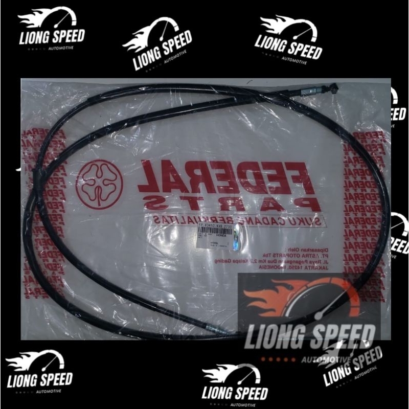 KABEL REM BELAKANG FEDERAL HONDA VARIO 110 KARBU ORIGINAL ASTRA KVB