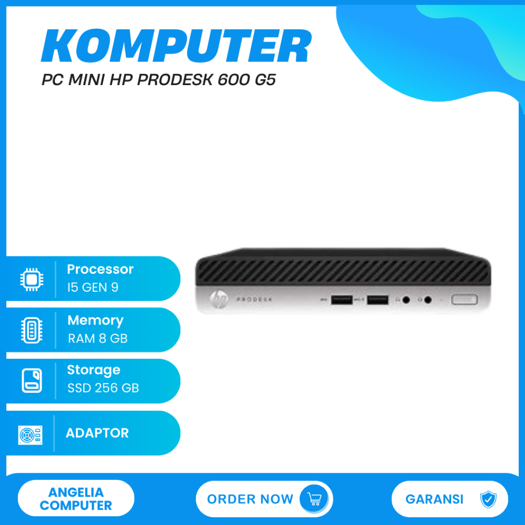 KOMPUTER CPU MINI PC 600 G5 I5 GEN 9