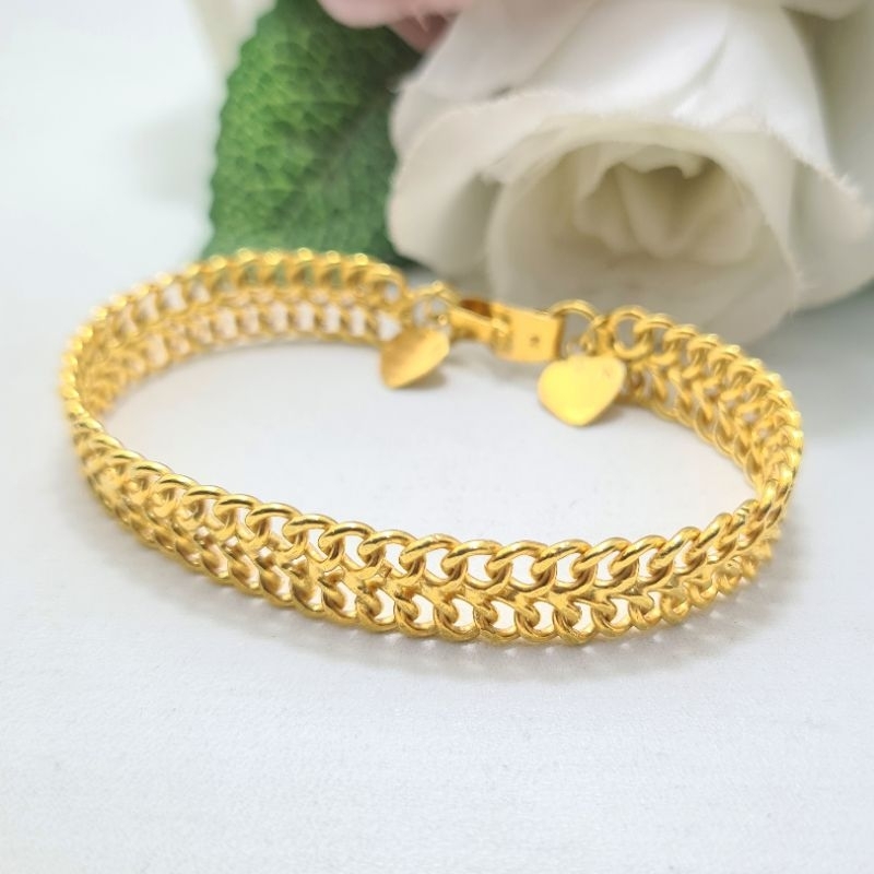 Gelang Gepeng 10 Gram Emas Muda