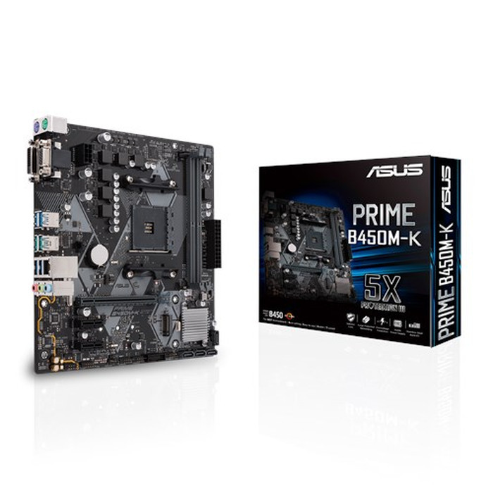 Motherboard ASUS PRIME B450M-K (Socket AM4) - ASUS B450MK