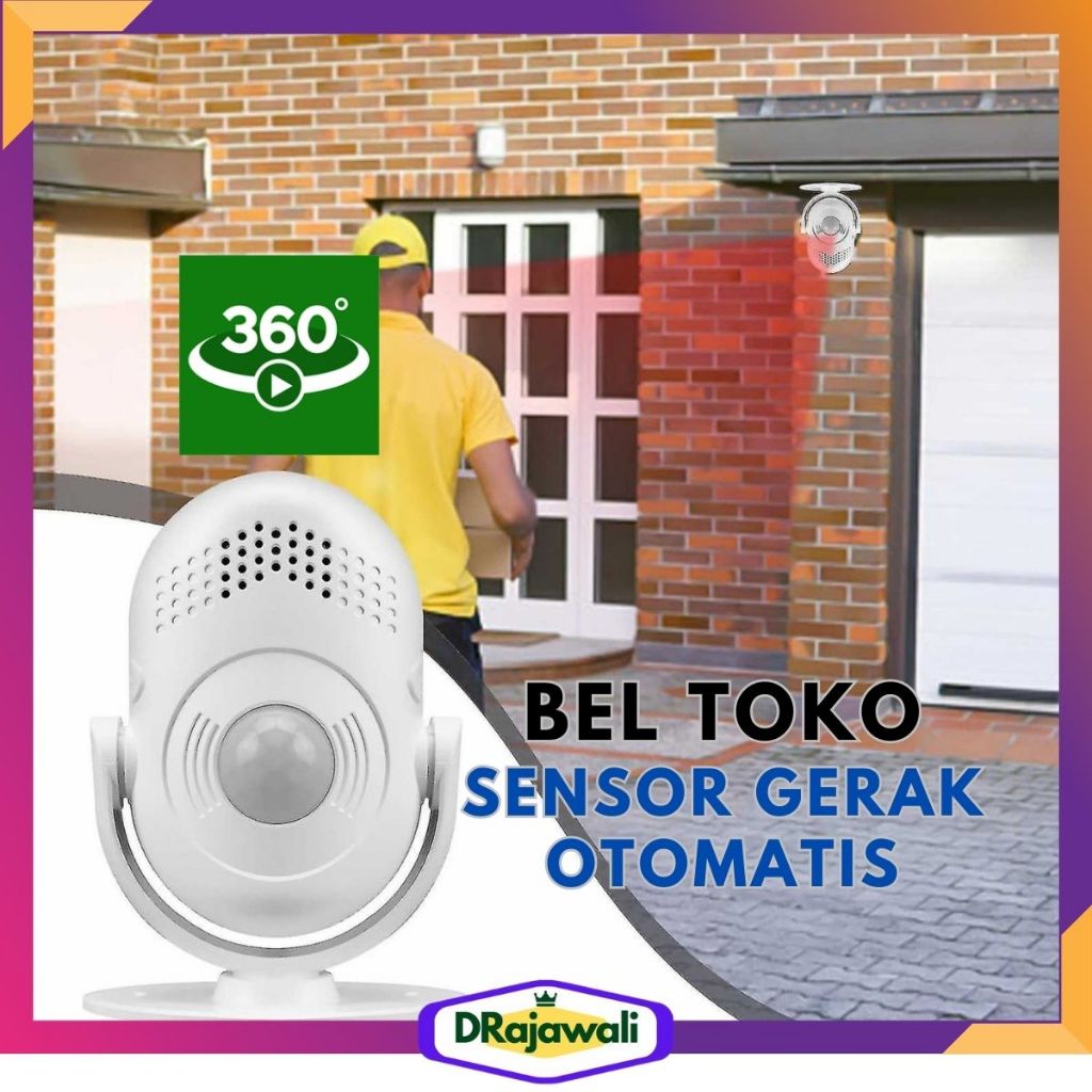 Bel Toko Selamat Datang Sensor Alarm Store Entrance Infrared